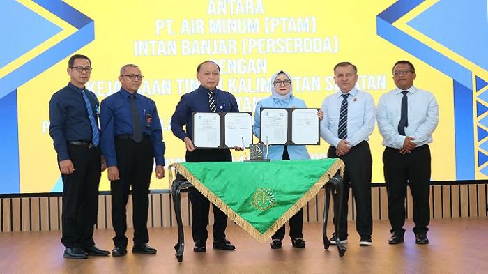 PTAM Intan Banjar Kerja Sama Dengan Kejati Untuk Penanganan Masalah Hukum