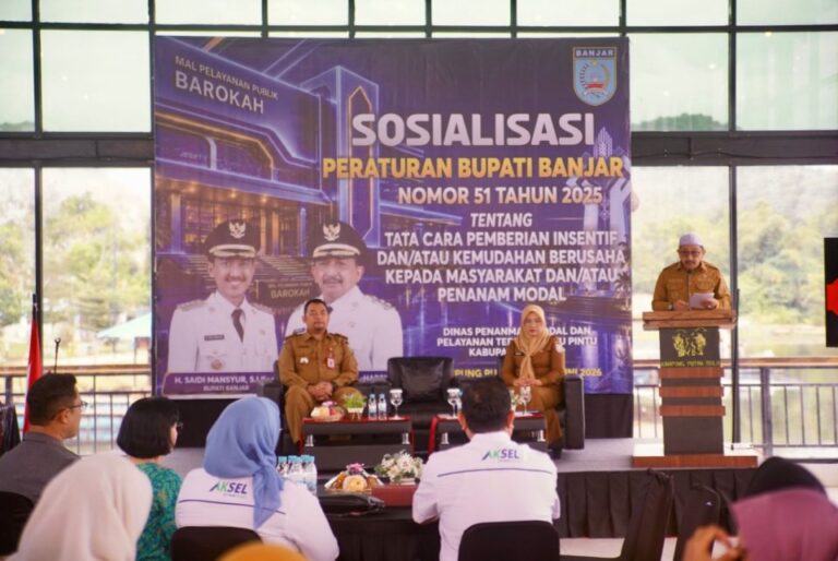 Pemkab Banjar Sosialisasi Insentif Kemudahan Berusaha Melalui Investasi Pemkab Banjar Sosialisasi Insentif Kemudahan Berusaha Melalui Investasi