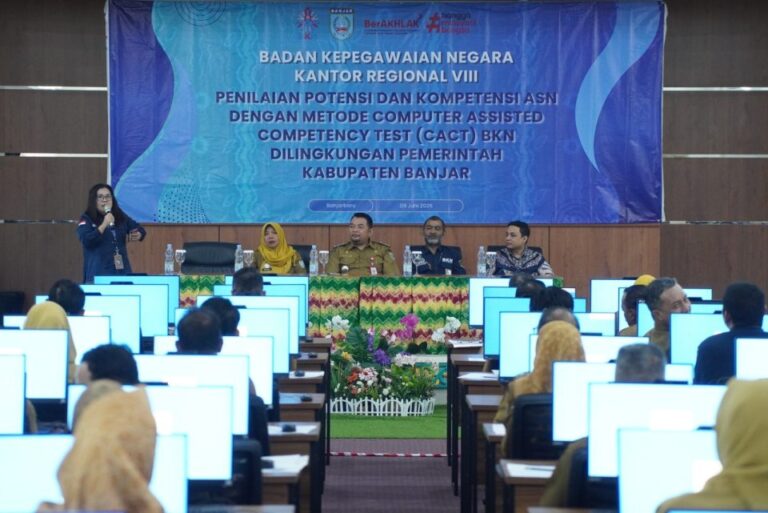90 ASN Pemkab Banjar Ikut Penilaian Kompetensi Pemkab Banjar Gelar Penilaian Kompetensi ASN Sebesar 90