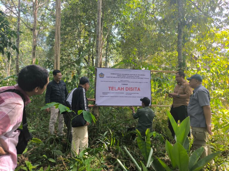 DJP Kalselteng Sita 5 Bidang Tanah Tersangka Kasus Faktur Pajak Fiktif PT WAR DJP Kalselteng Sita 5 Bidang Tanah Tersangka Kasus Faktur Pajak Fiktif PT WAR