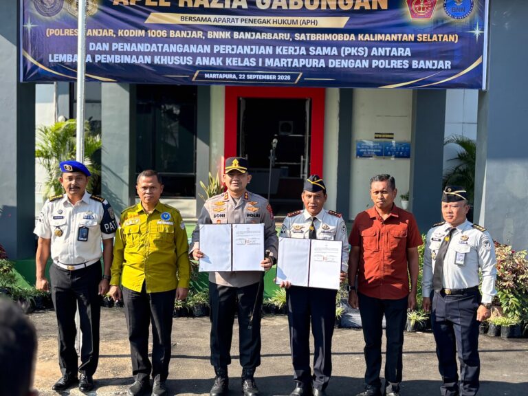 LPKA Martapura dan Polres Banjar Perkuat Sinergi, Fokus Dukung Pembinaan Anak Binaan LPKA Martapura dan Polres Banjar Perkuat Sinergi, Fokus Dukung Pembinaan Anak Binaan