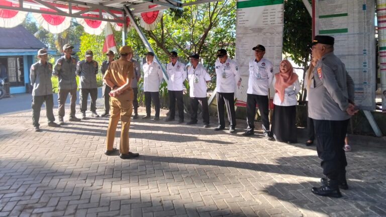 Apel Pagi Pemangkih Darat Jadi Wadah Perkuat Disiplin dan Koordinasi Desa