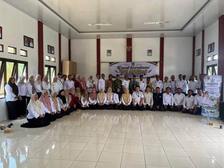 Rakor DPC Apdesi Pengaron Bahas Keamanan hingga Kesiapsiagaan Bencana Desa Ati’im